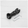 ECSiNG Potence de Vélo Réglable en Aluminium 0±60° 1-1/8" 28,6 Mm Collier de Serrage de Guidon 1-1/4" 31,8 Mm Rallonge de Potenc