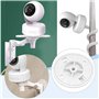 ECSiNG Lot de 2 Bases de Montage Murales pour Caméra Intelligente TL70 Accessoires Compatible avec Tapo C200 Compatible avec TP-
