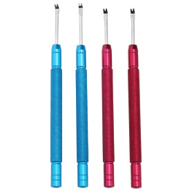 LT Easiyl 4pcs Aiguilles de Montre Levier Aiguille de Montre Outil de Retrait de Levage en Métal Horloger Outil de Réparation de