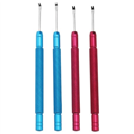 LT Easiyl 4pcs Aiguilles de Montre Levier Aiguille de Montre Outil de Retrait de Levage en Métal Horloger Outil de Réparation de
