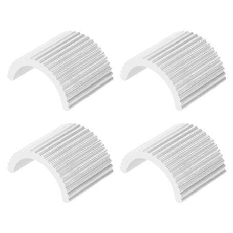 LT Easiyl 4 Pièces Cales de Guidon de Vélo en Alliage d'aluminium Entretoise de Guidon de Moto Rondelles de Conversion Joint de