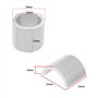 LT Easiyl 4 Pièces Cales de Guidon de Vélo en Alliage d'aluminium Entretoise de Guidon de Moto Rondelles de Conversion Joint de 