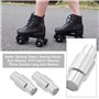 LT Easiyl Lot de 20 entretoises de roulement de roue en alliage d'aluminium pour patins à roues alignées et patins à roulettes