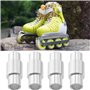 LT Easiyl Lot de 20 entretoises de roulement de roue en alliage d'aluminium pour patins à roues alignées et patins à roulettes