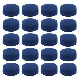 LT Easiyl Lot de 50 embouts de rechange en cuir pour queue de billard Bleu 9 mm