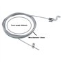 LT Easiyl 2 Pièces Câble d'accélérateur à Tête Z pour Tondeuse à Gazon 2000mm Crochet en Z Câble de Frein pour Moteur Extrémité 