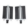 LT Easiyl 1 Paire de Pédales de Vélo de Loisir 1/2" 9/16" avec Réflecteurs Compatible avec Schwinn Style pour BMX VTT Vélos de R