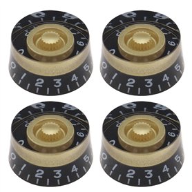 SG Store Lot de 4pcs Boutons de Commande de Guitare 6mm Compatible avec Gibson Compatible avec Les Paul Compatible avec Epiphone