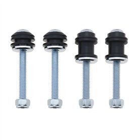 SG Store Kit de Matériel d'amarrage pour Porte-Bagages de Moto Sissy Bar Détachable pour Les Modèles XL 2004-2023 (sauf XL1200CX