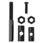 SG Store Lot de 6pcs Kit de Vis Blocage d'arbre Compatible avec Ninebot Max G30 G30D Scooter Électrique Tige de Traction Pliante