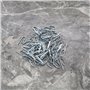 SG Store 100pcs Crochets Métalliques pour Rideau de Porte 6 Polices Crochets Coulissants Tringles de Fenêtre Rideaux de Douche D