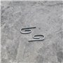 SG Store 100pcs Crochets Métalliques pour Rideau de Porte 6 Polices Crochets Coulissants Tringles de Fenêtre Rideaux de Douche D