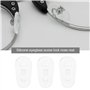 SG Store 10 Paires de Plaquettes de Nez pour Lunettes en Silicone Ovale en Forme de D 7 X 14 Mm Compatible avec Tom Ford les Lun