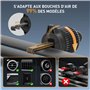 YISH Porte Telephone Voiture：360° Rotation Support Telephone Voiture, [Clip Amélioré] Socles de Téléphone Portable pour Automobi