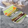 Briny River Lot de 20 jupes en silicone à 40 brins - Jigs de rechange - Pour la fabrication de leurres de pêche - Jupe souple po
