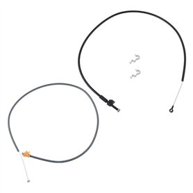 Briny River Lot de 2 câbles d'unité de commande de volet d'air de chauffage 7701473284 compatible avec Renault TRAFIC 2 Compatib