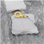 Briny River Jauge de Niveau D'huile de Voiture Longueur 568 Mm Accessoire de Mesure de Niveau 06F115611F Compatible avec Audi Co