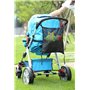 Altabebe AL1005 Sac en Maille pour Poussette, Noir, 1 Pièce