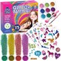 Purple Ladybug Kit Tatouage Temporaire Comprenant 175 Motifs et 9 Couleurs Pailletées - Tatouage Paillette - Motifs Sirène