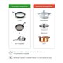 Plaque à Induction Ultra-Mince AirHood | 2000W avec Double Modes de Cuisson et Capteur de Température Précis | Énergie Efficace 