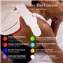 Lumalux Face+ | Masque pour le visage et le cou à lumière LED Pro de Project E Beauty | 1600 LED | 7+2 couleurs 460~1072nm | Mas