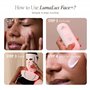 Lumalux Face+ | Masque pour le visage et le cou à lumière LED Pro de Project E Beauty | 1600 LED | 7+2 couleurs 460~1072nm | Mas