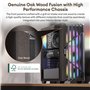 4 Ventilateurs de boîtier ARGB Non PWM de 120 mm pré-installés