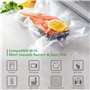 KitchenBoss Rouleau Sous Vide Alimentaire: Sac Sous Vide Alimentaire pour des Appareils de Mise Sous Vide, 5 Rouleaux 15/20/28x3