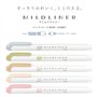ZEBRA Mildliner WKT7-5C-NTC Stylo fluorescent [importation parallèle] (couleur naturelle douce)