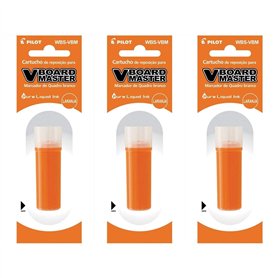 PILOT Lot de 3 Recharges pour V BOARD MASTER