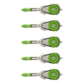 PILOT Lot de 5 Recharges pour Roller de correction rétractable Begreen White line RT 4 mm