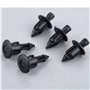 Clips de fixation universels for carénage automobile, 50 pièces, trou de 6mm, Clips de fixation for panneau de garniture, Rivets