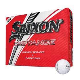 Srixon Distance 9 {Ancien Modèle}- 12 Balles de Golf - Haute Vélocité et Réactivité - Résistantes et Durables - Accessoires de G