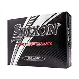 Srixon Balles de Golf TRISPEED Blanc Pur