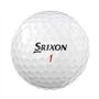 Srixon Balles de Golf TRISPEED Blanc Pur