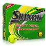 Srixon Soft Feel Tour Yellow - 12 Balles de Golf - Distance et Faible Compression - Balles de Golf pour Hommes - Accessoires de