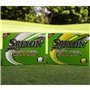 Srixon Soft Feel Tour Yellow - 12 Balles de Golf - Distance et Faible Compression - Balles de Golf pour Hommes - Accessoires de 