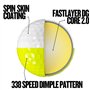 Srixon New Z-Star Divide 2025 Boules de golf, douzaine (jaune/blanc)