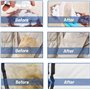 2 Pcs Dry Foam Cleaner, Clothing Dry Cleaning Spray, Multi-purpose Dry Cleaning Clothing Cleansing Foam Rinse-Free Agent, Wash-f