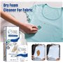 2 Pcs Dry Foam Cleaner, Clothing Dry Cleaning Spray, Multi-purpose Dry Cleaning Clothing Cleansing Foam Rinse-Free Agent, Wash-f