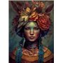 S.American Woman Poster en papier de riz