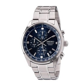 Seiko Homme Analogique Quartz Japonais Montre avec Bracelet en Acier Inoxydable SSB377P1