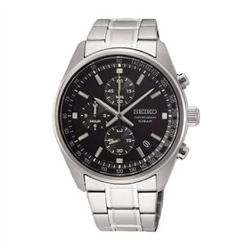 Seiko Homme Analogique Quartz Japonais Montre avec Bracelet en Acier Inoxydable SSB379P1