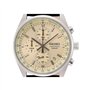 Seiko Homme Analogique Quartz Japonais Montre avec Bracelet en Cuir véritable SSB383P1