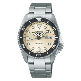 Seiko 5 Sports skx Automatique « midi » (38 mm) Cadran Monochrome/Acier Inoxydable SRPK31K1
