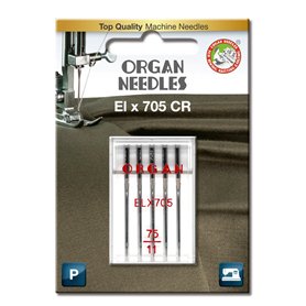 Organ Needles Surjeteuse ELX705# 75/11 x 5 Aiguilles