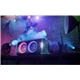 Sharp PS-949 Xparty Street Enceinte Bluetooth Portable, IPX4 résistante aux éclaboussures avec Effets Lumineux, 132 W, Effets DJ