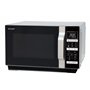 Sharp R-860S Micro-ondes Combiné 25 litres à plateau fixe - Argent