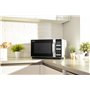 Sharp R-860S Micro-ondes Combiné 25 litres à plateau fixe - Argent