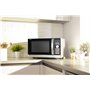 Sharp R843INW 3-in-1 Micro-Ondes à Air Chaud, Grill et Convection/ 25 L/ 800 W/ 1000 W Grill/ 2500 Convection/ 10 Programmes Aut